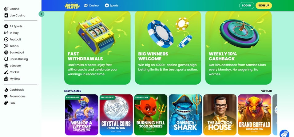 samba slots